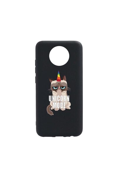 bestcase Husa Silicon Compatibila Cu Nokia C30, Grumpy Unicorn Mode, rezisten...