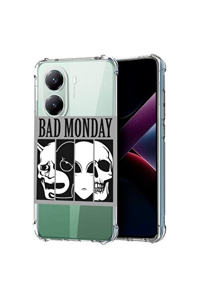 bestcase Θήκη συμβατή με Poco X7 Pro 5G, Αντικραδασμική 1.5MM, Bad Monday, Πρ...