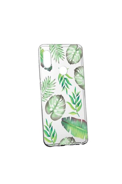 bestcase Husa Silicon, Transparent, Slim, Tropical, 150, Huawei P20 Lite
