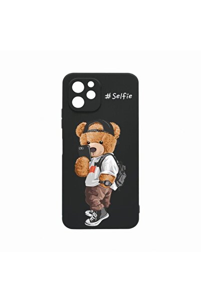 bestcase BestCase Case, Compatible with Realme 9i 5G, Selfie Teddy Bear, Wear...