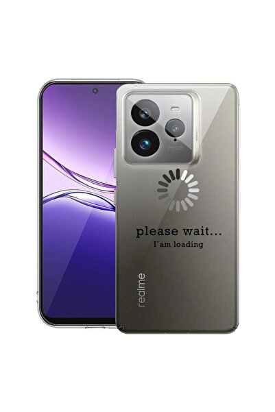 bestcase ¬Æ Husa pentru Realme GT 7 Pro cu Design Please wait..., Clear Slim ...