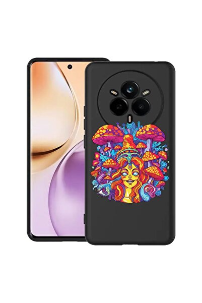 bestcase Husă pentru Realme 14 Pro 5G, Dream Colors Mushrooms, Silicon subțir...
