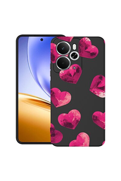 bestcase Θήκη για Realme 14T με σχέδιο καρδιάς, TPU Ματ Εξαιρετικά Λεπτή, 205...
