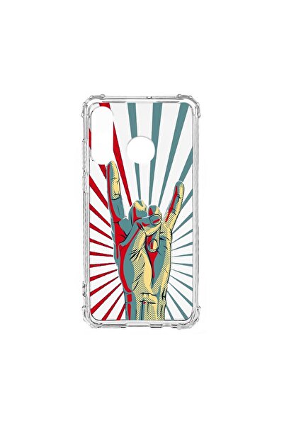 bestcase Husa Anti Shock Silicon Compatibila Cu Huawei P30 Lite, Rock Festiva...