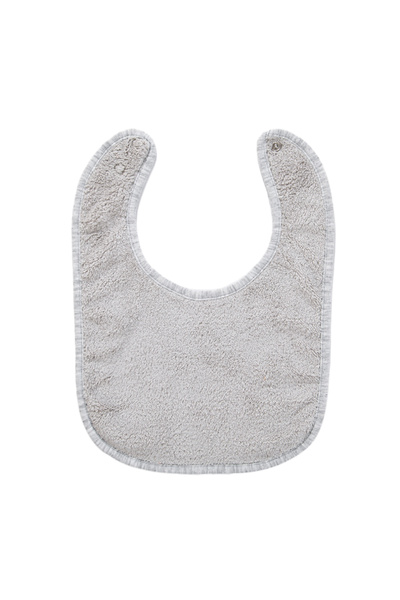 Choice7 silver Solid Terry Towel Baby Bibs Sweet Cotton Saliva Towel Adjustab...