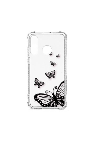 bestcase Husă Antișoc din Silicon Compatibilă cu Huawei P30 Lite, Butterfly, ...