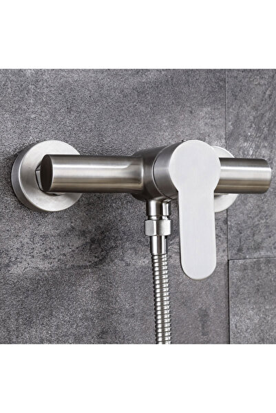 Choice Pitch holes 15 cm A silver stainless steel rain shower bath bath fauce...