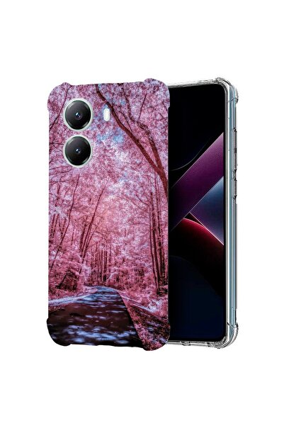 bestcase ¬Æ Husa compatibila Poco X7 Pro 5G, Anti Shock 1.5MM, Cherry Blossom...