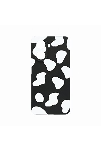 bestcase Θήκη, Συμβατή με Huawei Nova 10 SE, Μαύρο Σχέδιο Αγελάδας, Ανθεκτική...