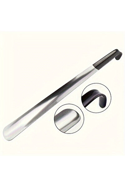 Choice Silver Long handled stainless steel comfortable shoe puller - suitable...