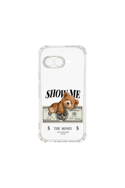 bestcase Калъф за Google Pixel 9a, BestCase Anti Shock 1.5MM, Мече ми покажи ...