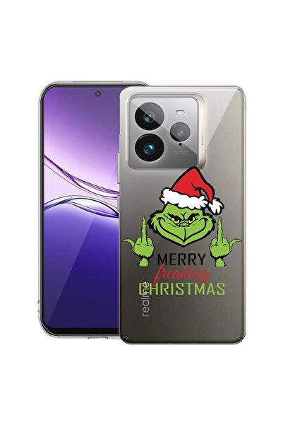 bestcase ¬Æ Husa pentru Realme GT 7 Pro cu Design Grinches - Merry Xmas, Clea...