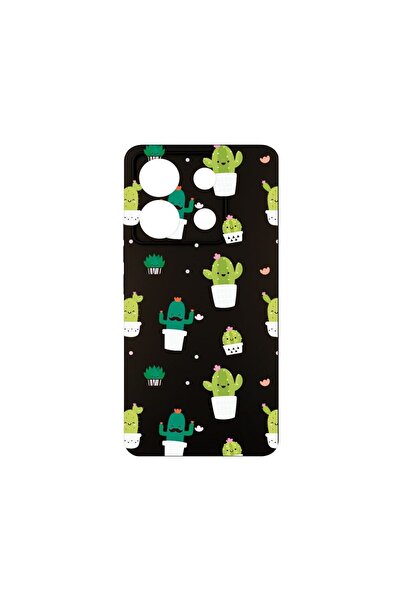 bestcase Husa BestCase¬Æ Premium Silicon, Compatibila Cu Poco X6 5G, Cactus, ...