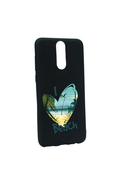 bestcase Husa Silicon Compatibila cu Nokia 2.4, I Love Beach, rezistenta la u...