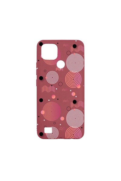 bestcase Silicone Case, Compatible with Realme C21, Circle, wear-resistant, P...