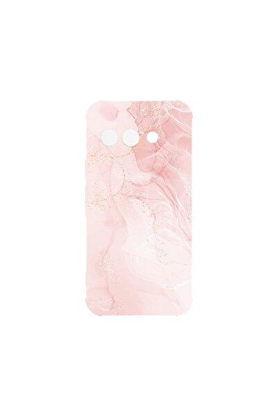 bestcase Калъф за Google Pixel 9a, BestCase® Anti Shock 1.5MM, Пастелно розов...