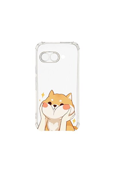 bestcase Калъф за Google Pixel 9a, BestCase® Anti Shock 1.5MM, Емоджи - Сладк...