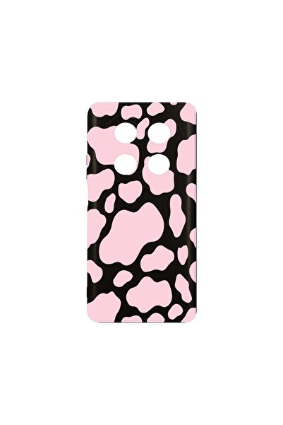 bestcase Λεπτή Θήκη Σιλικόνης 0.8MM, Συμβατή με Huawei Nova 12i, Ροζ Αγελάδα,...