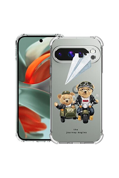 bestcase ¬Æ Husa pentru Google Pixel 9 Pro XL, Anti Shock 1.5MM, Teddy On The...