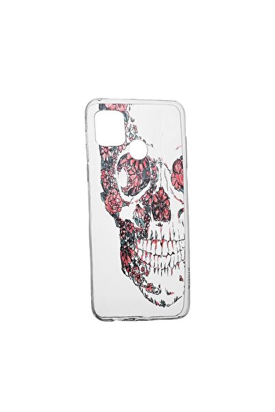 bestcase Θήκη Σιλικόνης Κρανίο, Συμβατή με Realme C21, ανθεκτική στη φθορά, α...