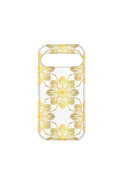 bestcase ¬Æ Husa Clear Silicon 2MM, Compatibila Cu Google Pixel 9, Gold, Anti...