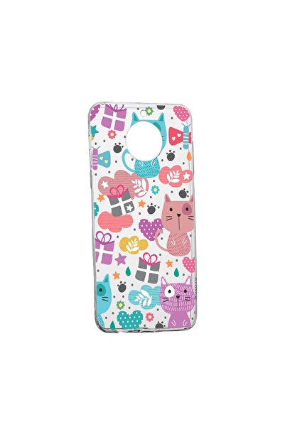 bestcase Θήκη σιλικόνης συμβατή με Nokia C10, Χαριτωμένο Γατάκι, ανθεκτική στ...
