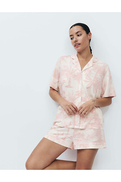 Marks & Spencer Desenli Pijama Takımı