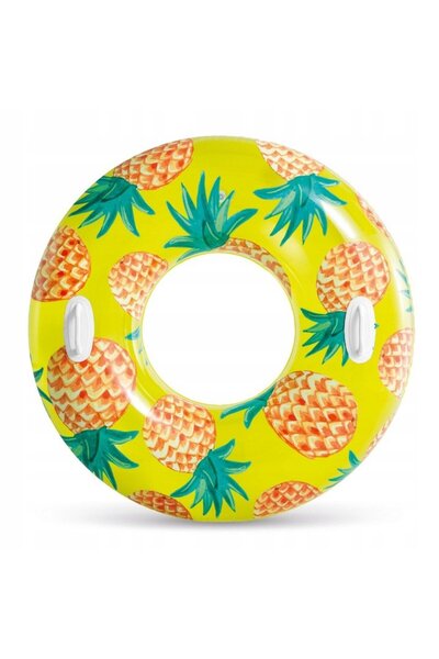 Intex Colac gonflabil cu manere 107 cm Ananas