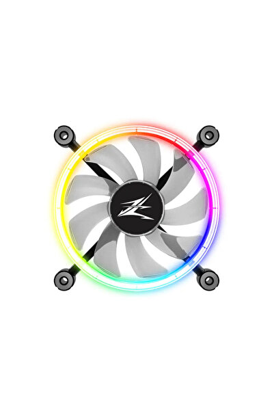 Zalman Ventilator ZM-LF120 120mm 800-1300RPM EBR Bearing 43CFM 2x inel LED RG...