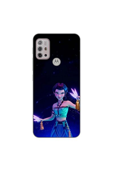 OEM Husa compatibila cu Motorola Moto G10, G30 Silicon Gel Tpu Model KPop Dem...