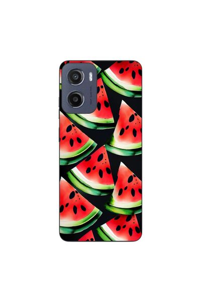 OEM Husa compatibila cu Motorola Moto G05 Silicon Gel Tpu Model Watermelon Sl...