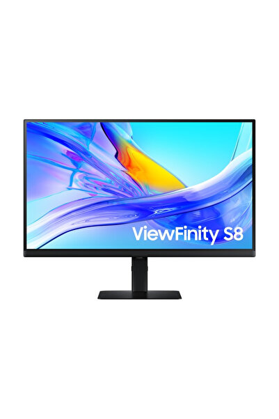 Samsung Viewfinity S8 S80ud 27" Uhd 4k (3840 X 2160) Ips Pivot Monitör Ls27d8...