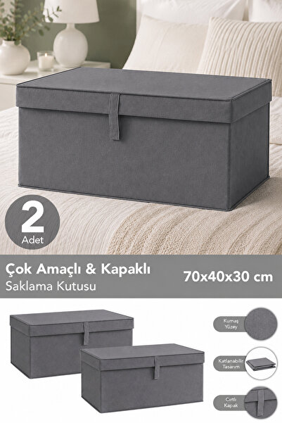 Meleni Home Set od 2 Mega Plus kutije za skladištenje - Višenamenska organiza...