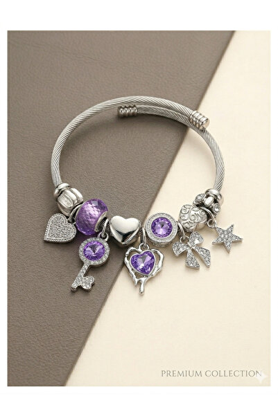 AYDA STORE Charm Steel Bracelet