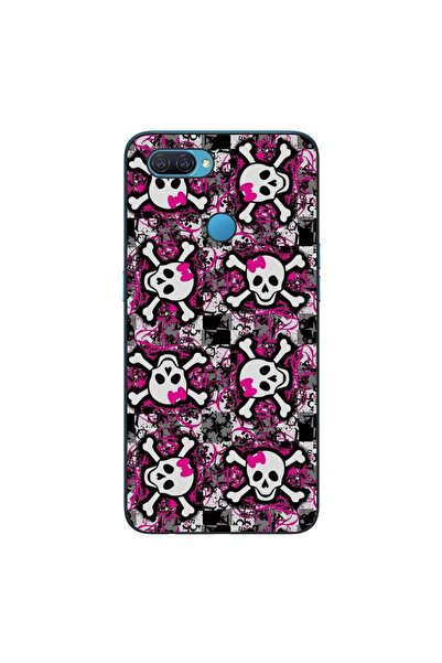 OEM Husa compatibila cu Oppo A12 Silicon Gel Tpu Model Pop Art Skeleton