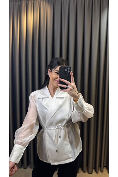 Nisam Silk Tencel Padded Jacket Shirt