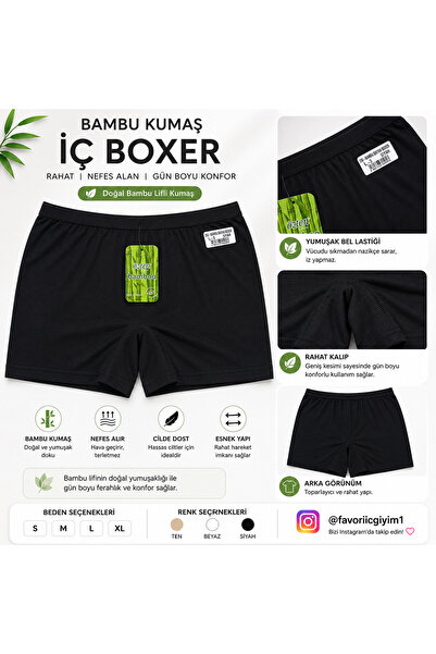 Özten BAMBU KADIN BOXER