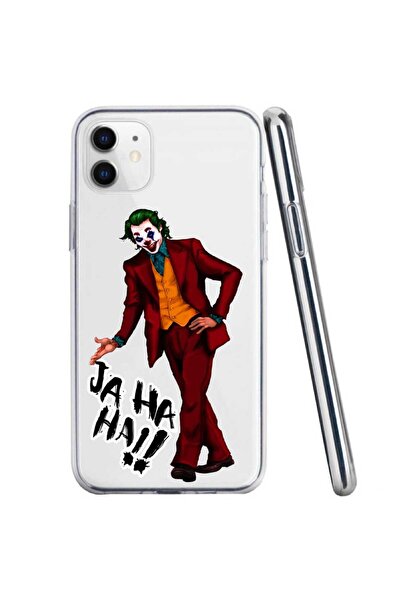 OEM Θήκη συμβατή με Apple iPhone 11, διαφανής σιλικόνης, με σχέδιο Γέλιο Τζόκερ
