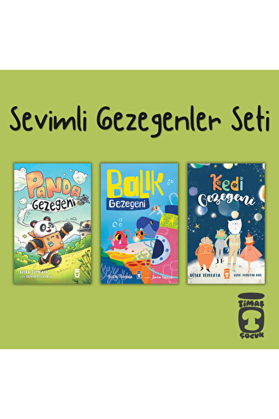 Timaş Çocuk Sevimli Gezegenler 2. Sınıf Okuma Seti - +8 Yaş -