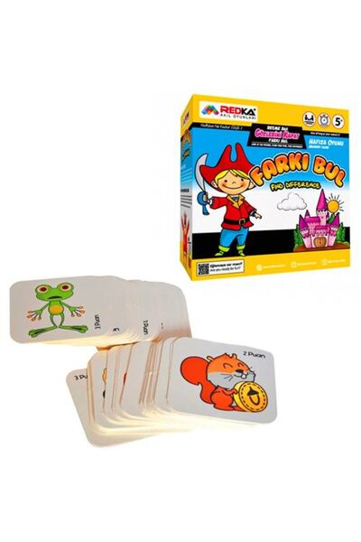 ideal STORE Redka Rd5249 Find the Differences Memory Game 5+