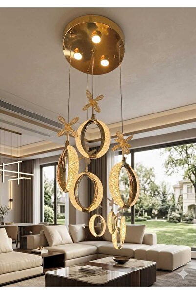 Venta ALFA MODELİ 4 LÜ SARKIT LED AVİZE