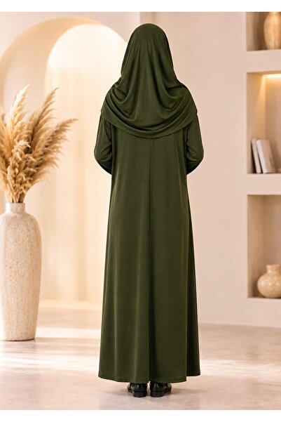 Gioni Easy-To-Wear One-Piece Prayer Dress with Headscarf