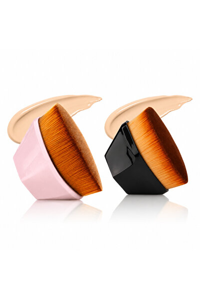 Rachel Roy Paris Kabuki Hexagonal Makeup Face Blush Liquid Powder Foundation ...