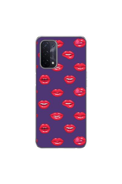 OEM Husa compatibila cu Oppo A54 5G, A74 5G Silicon Gel Tpu Model Buze Pattern
