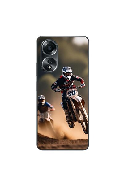 OEM Husa compatibila cu Oppo A58 4G Silicon Gel Tpu Model Motocross