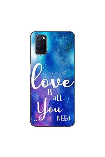 OEM Case compatible with Oppo A72 Silicon Gel Tpu Pattern Love Is All You Need