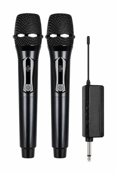 Blackbird Game Center Jrl Wn-19 İkili Kablosuz Mikrofon Seti El Tipi Çiftli M...