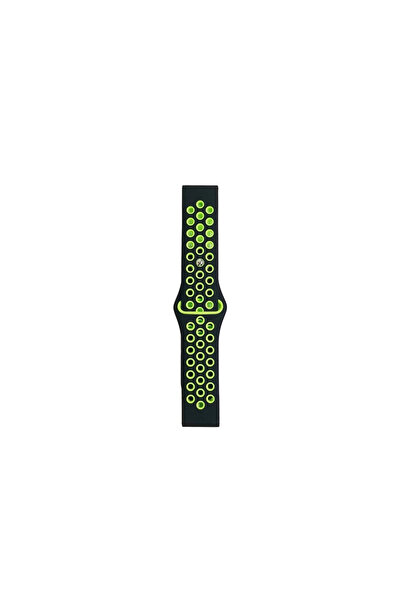 colezium ساعة رياضية بقطر 20 ملم - أسود-أخضر