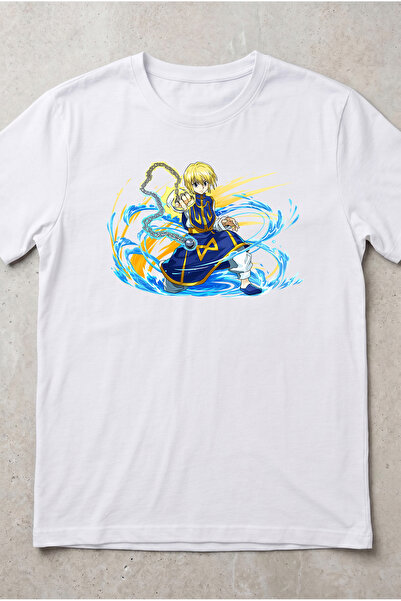 Silkensoul Hunter X Hunter Kurapika Design Standard Fit Anime Unisex T-Shirt