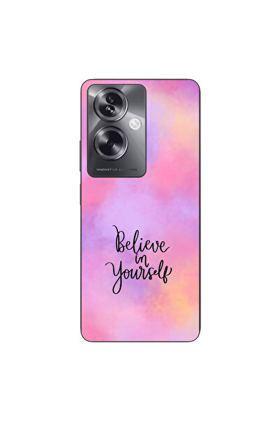 OEM Husa compatibila cu Oppo A79 5G Silicon Gel Tpu Model Belive in Yourself